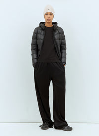 Moncler Women Gles Hooded Short Down Jacket