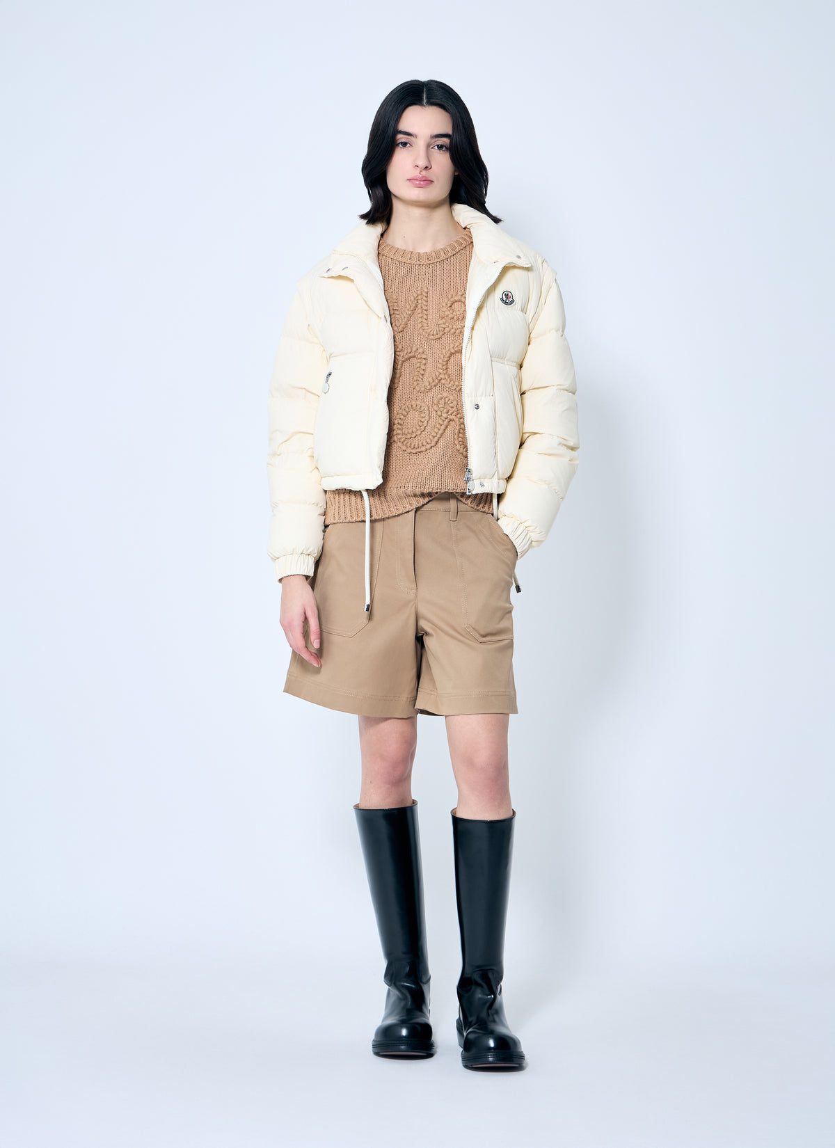 Moncler Women Twill Shorts