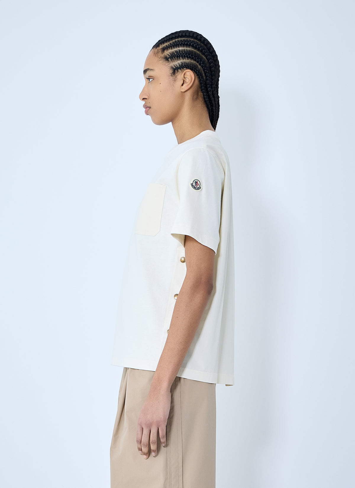 Moncler Moncler Women Logo Motif T-Shirt