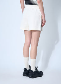Moncler Women Logo Patch Track Shorts