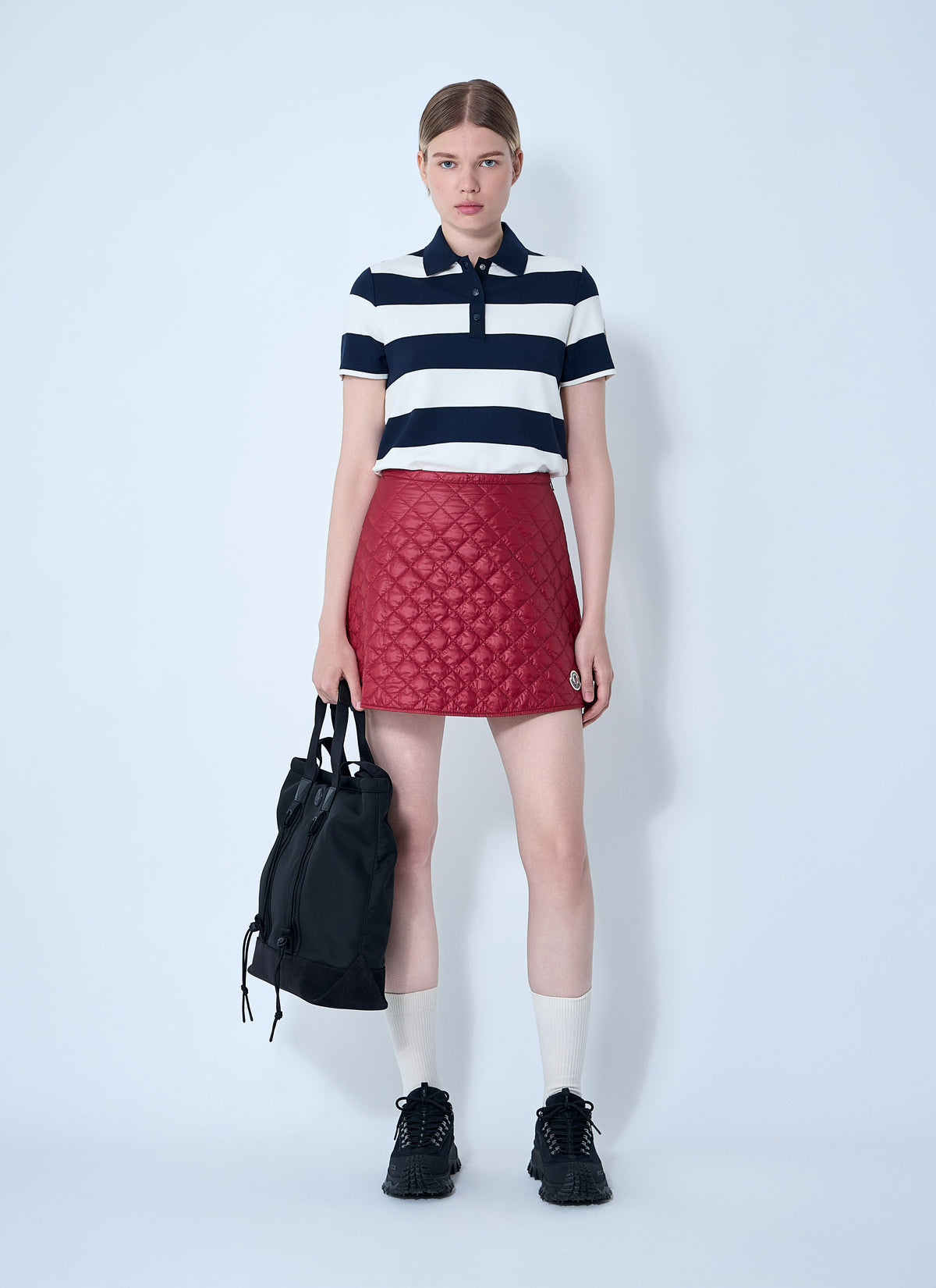 Moncler Moncler Women Striped Polo Shirt