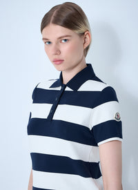 Moncler Moncler Women Striped Polo Shirt