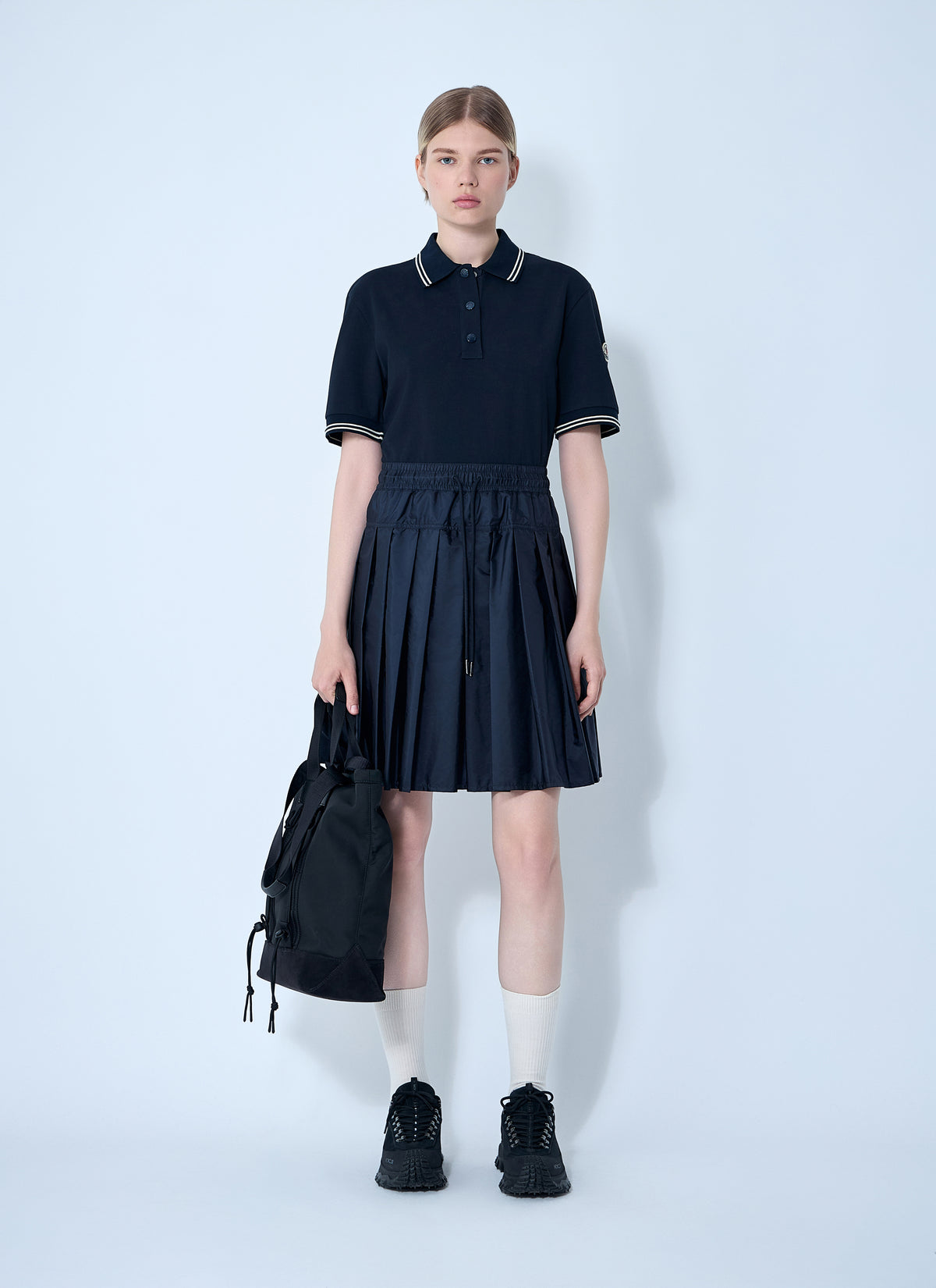 Moncler Moncler Women Piquet Polo Shirt Dress