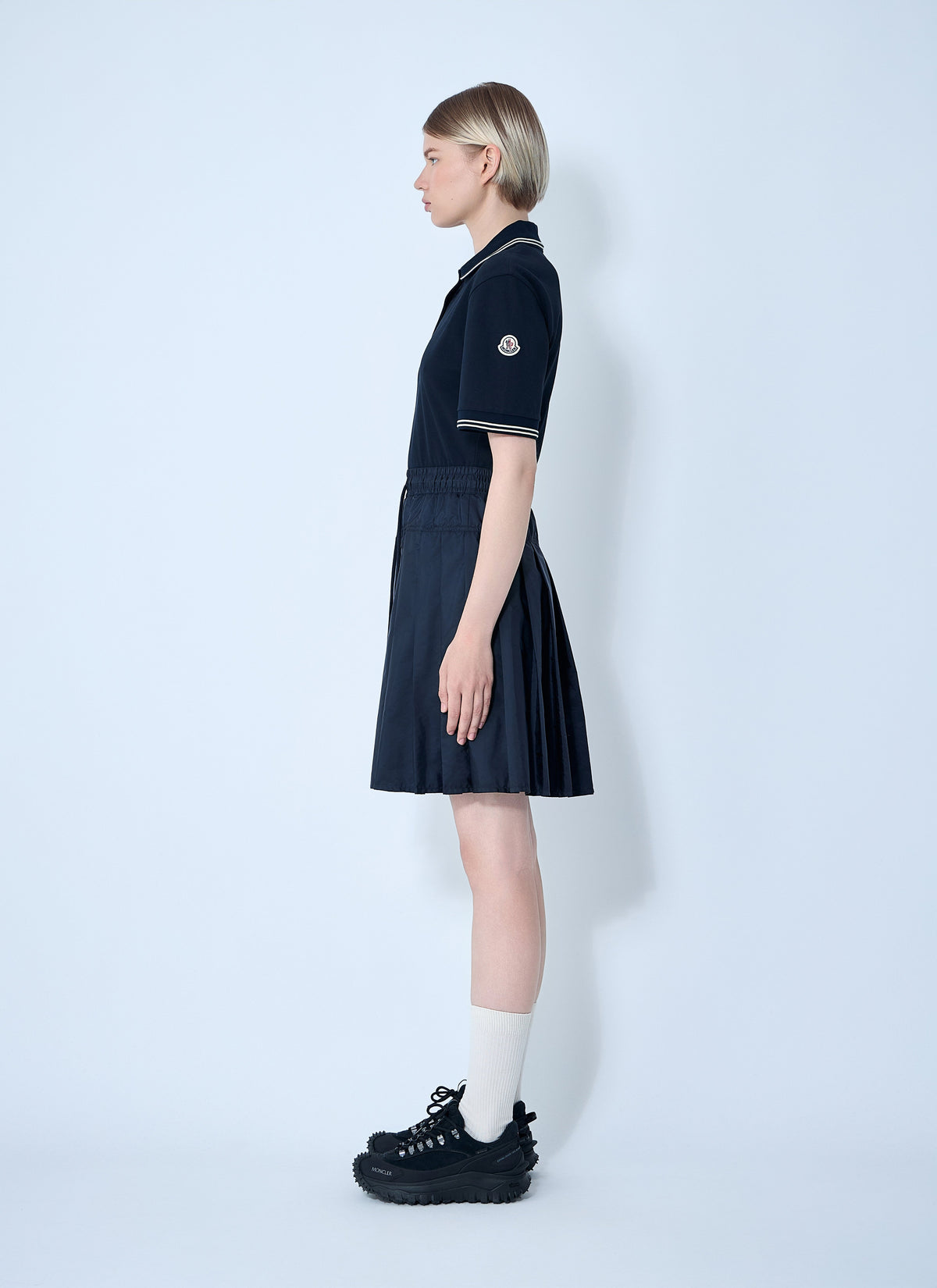 Moncler Moncler Women Piquet Polo Shirt Dress
