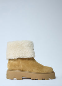 Moncler Women Aurea Suede Ankle Boots