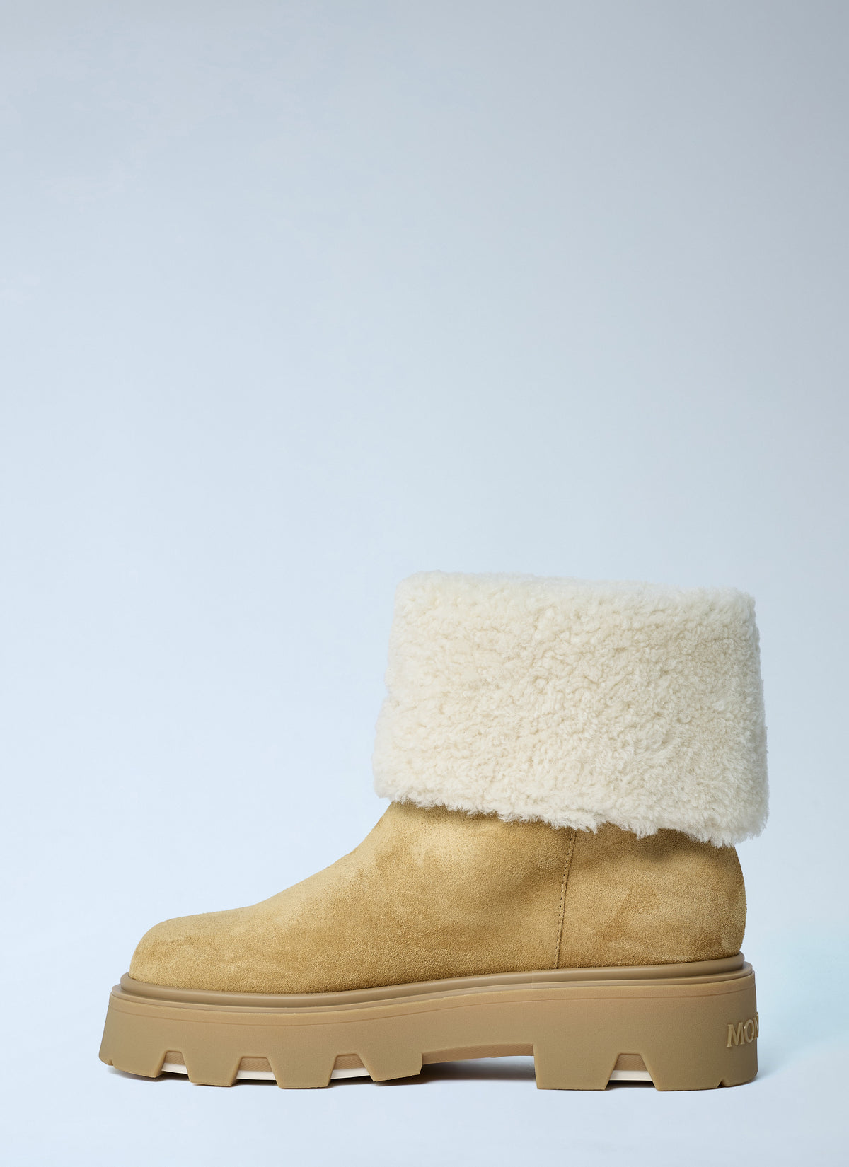 Moncler Women Aurea Suede Ankle Boots