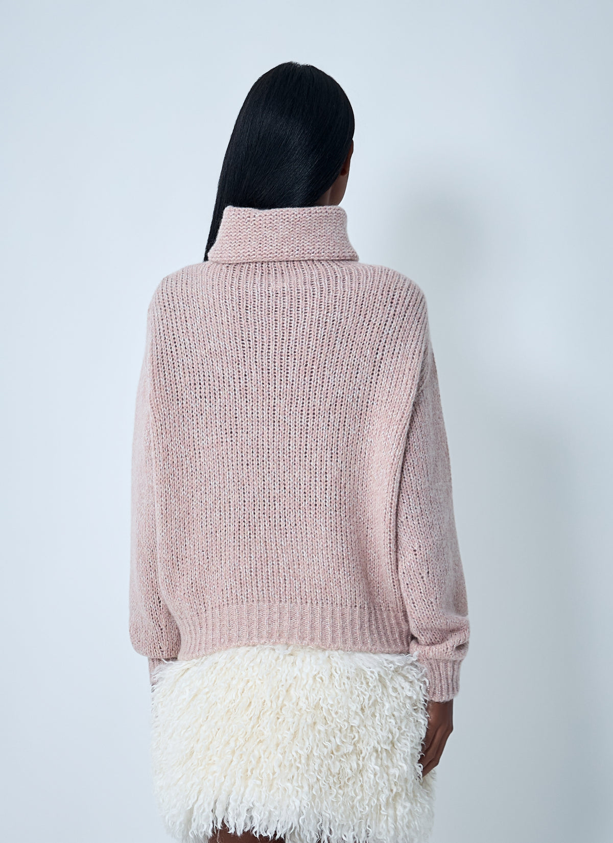 Moncler Women Wool-Blend Cable Knit Sweater