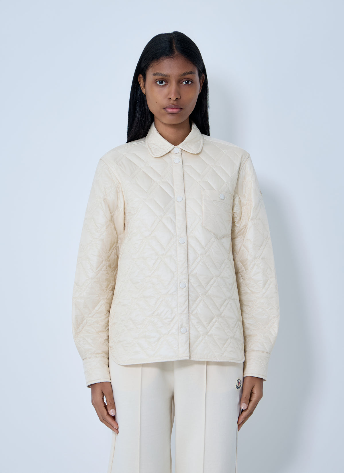 Moncler Moncler Women Logo Motif Quilted Jacket