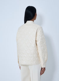 Moncler Moncler Women Logo Motif Quilted Jacket