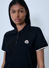 Moncler Moncler Women Logo Motif Polo Shirt
