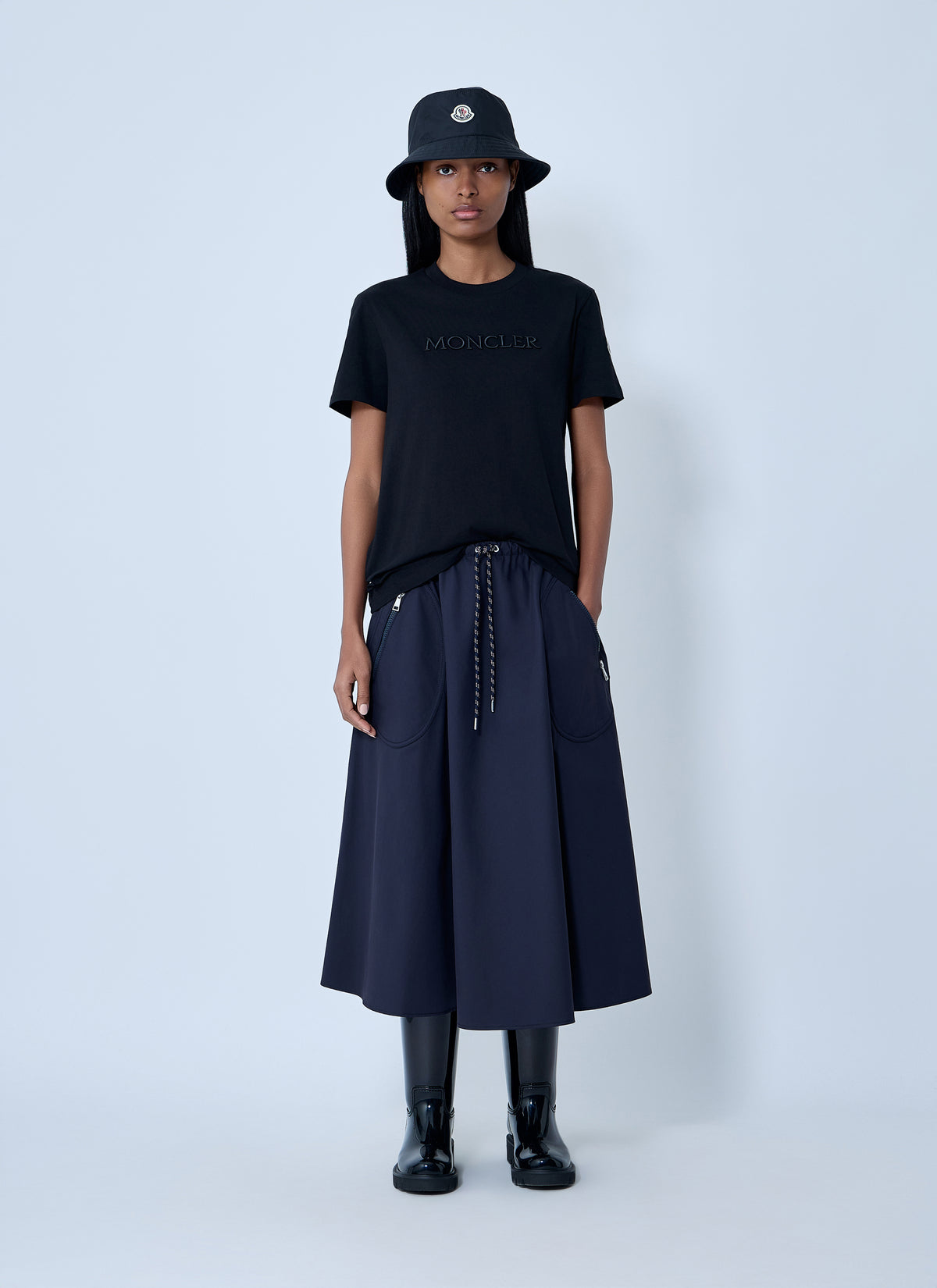 Moncler Moncler Women Logo Motif T-Shirt