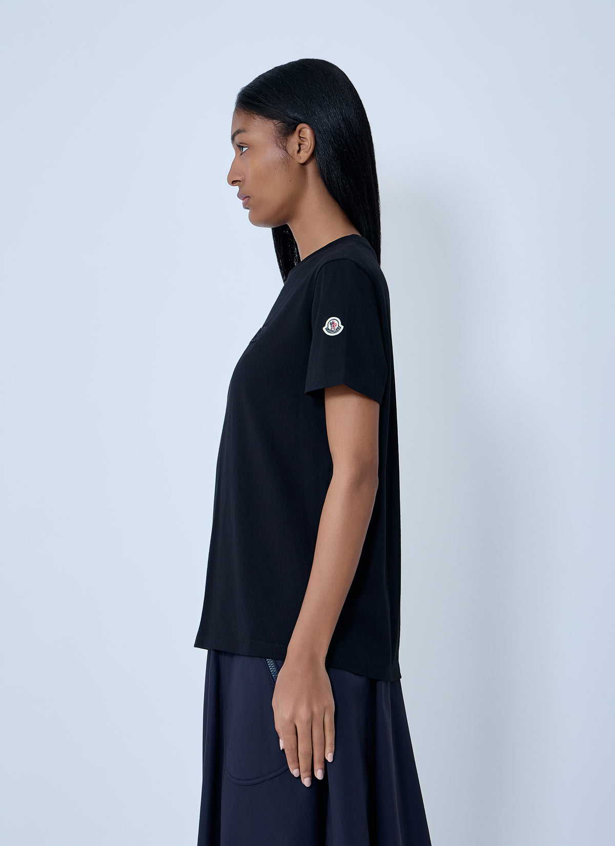 Moncler Moncler Women Logo Motif T-Shirt