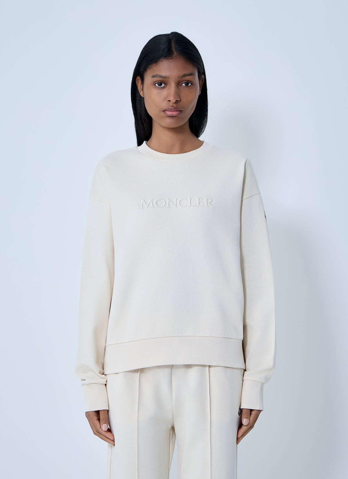 Moncler Moncler Women Logo Motif Sweatshirt
