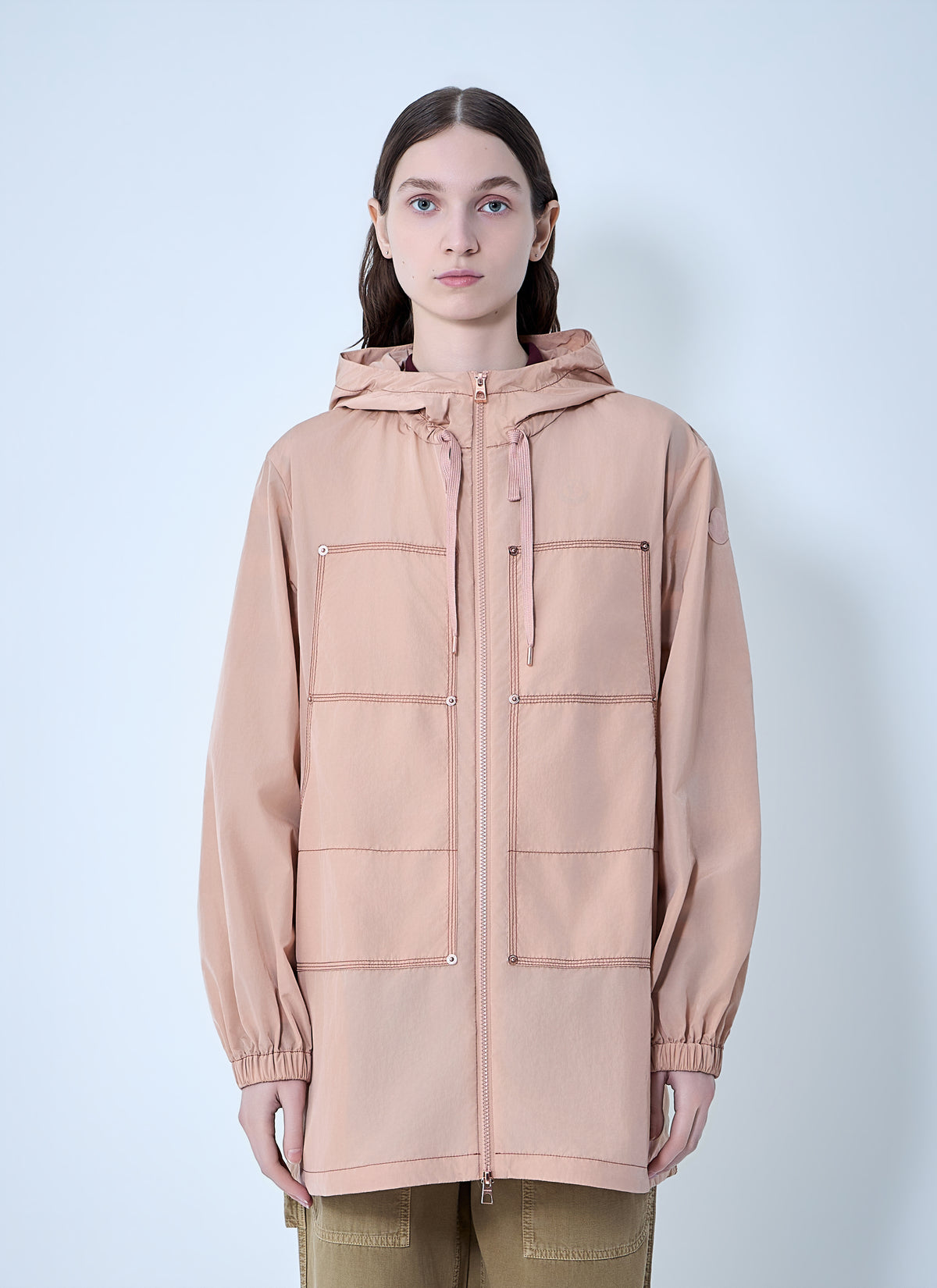Moncler Moncler Women Hooded Zip Jacket