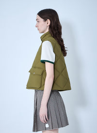 Moncler Women Biois Quilted Down Vest