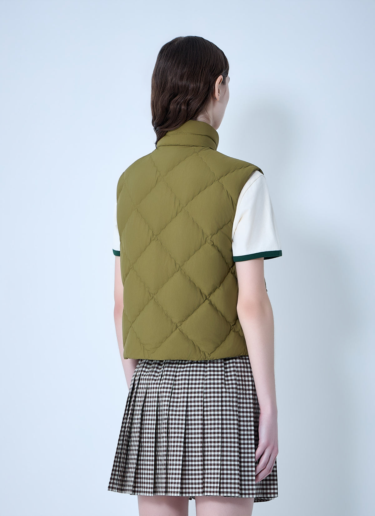 Moncler Women Biois Quilted Down Vest