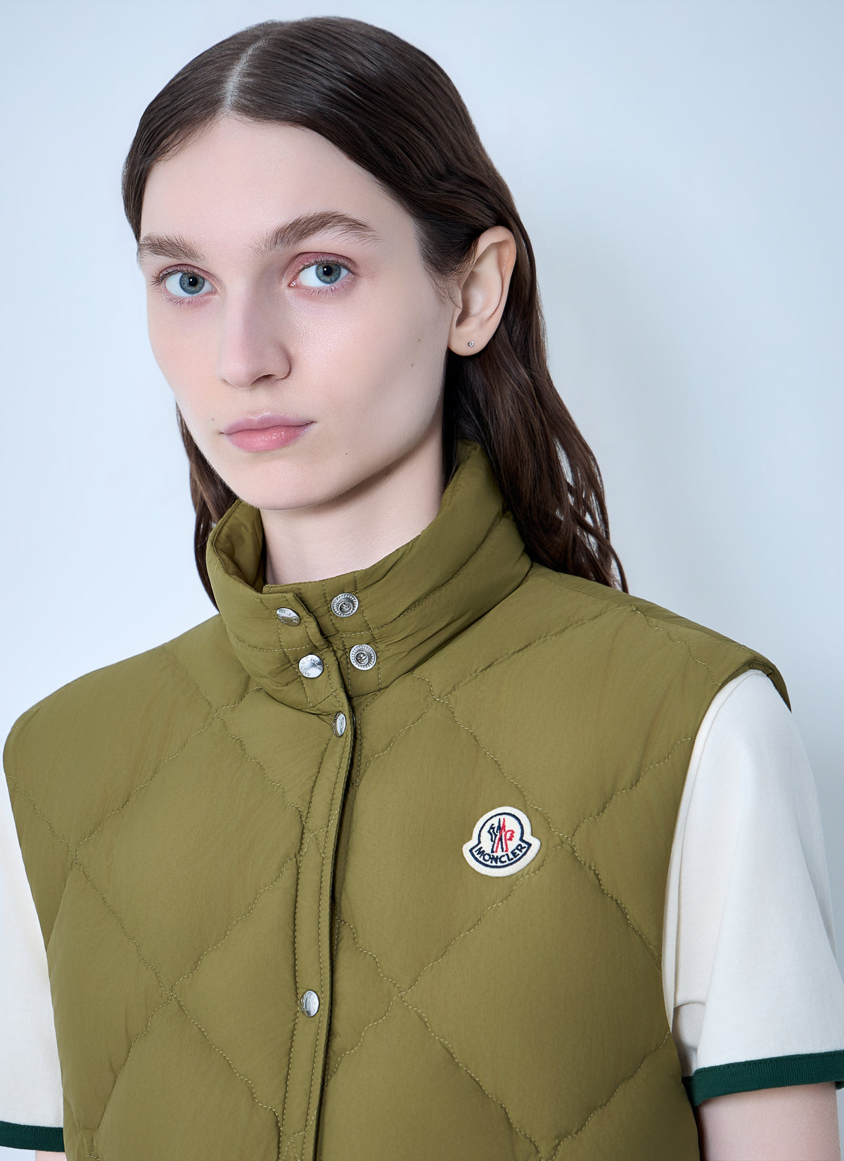 Moncler Women Biois Quilted Down Vest