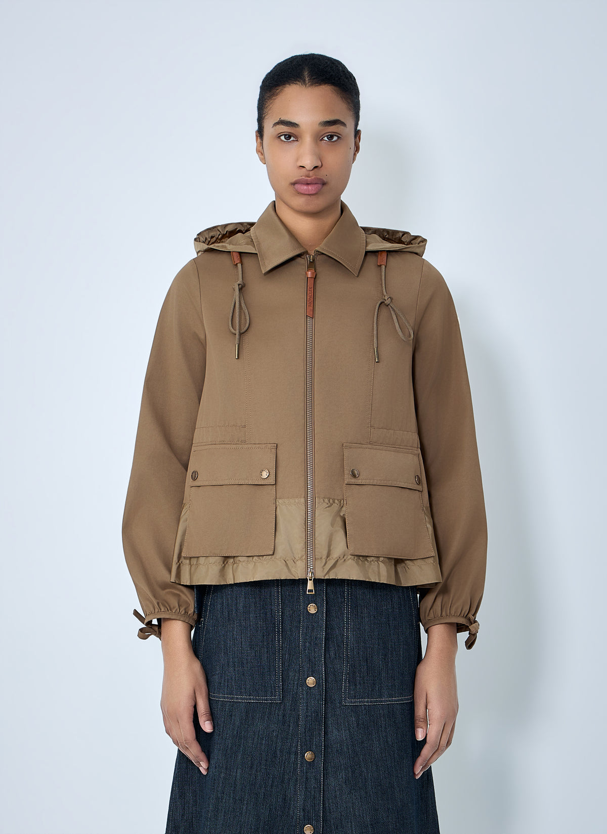 Moncler Moncler Women Adenium Hooded Jacket