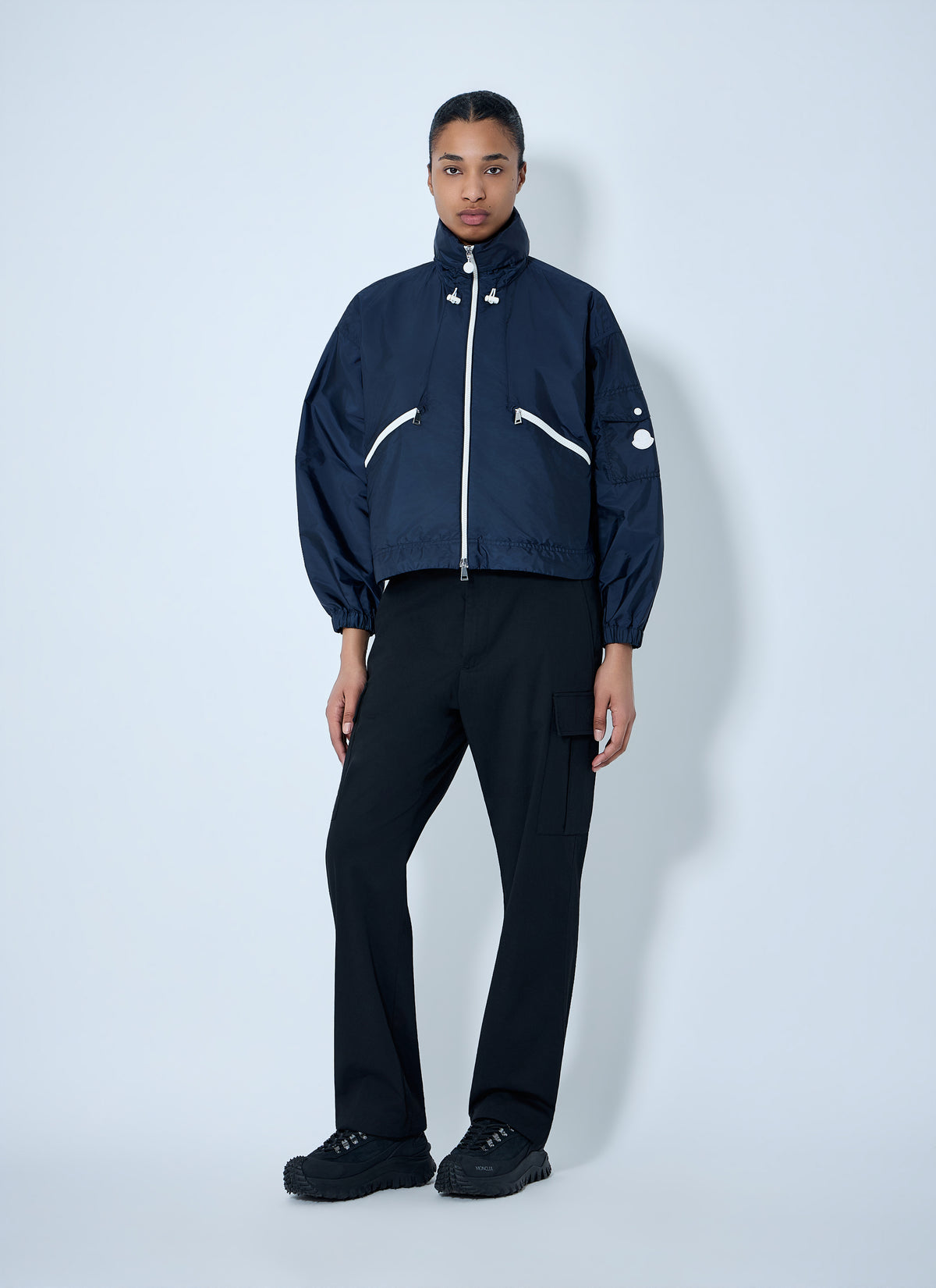 Moncler Women Marmacy Hooded Rain Jacket