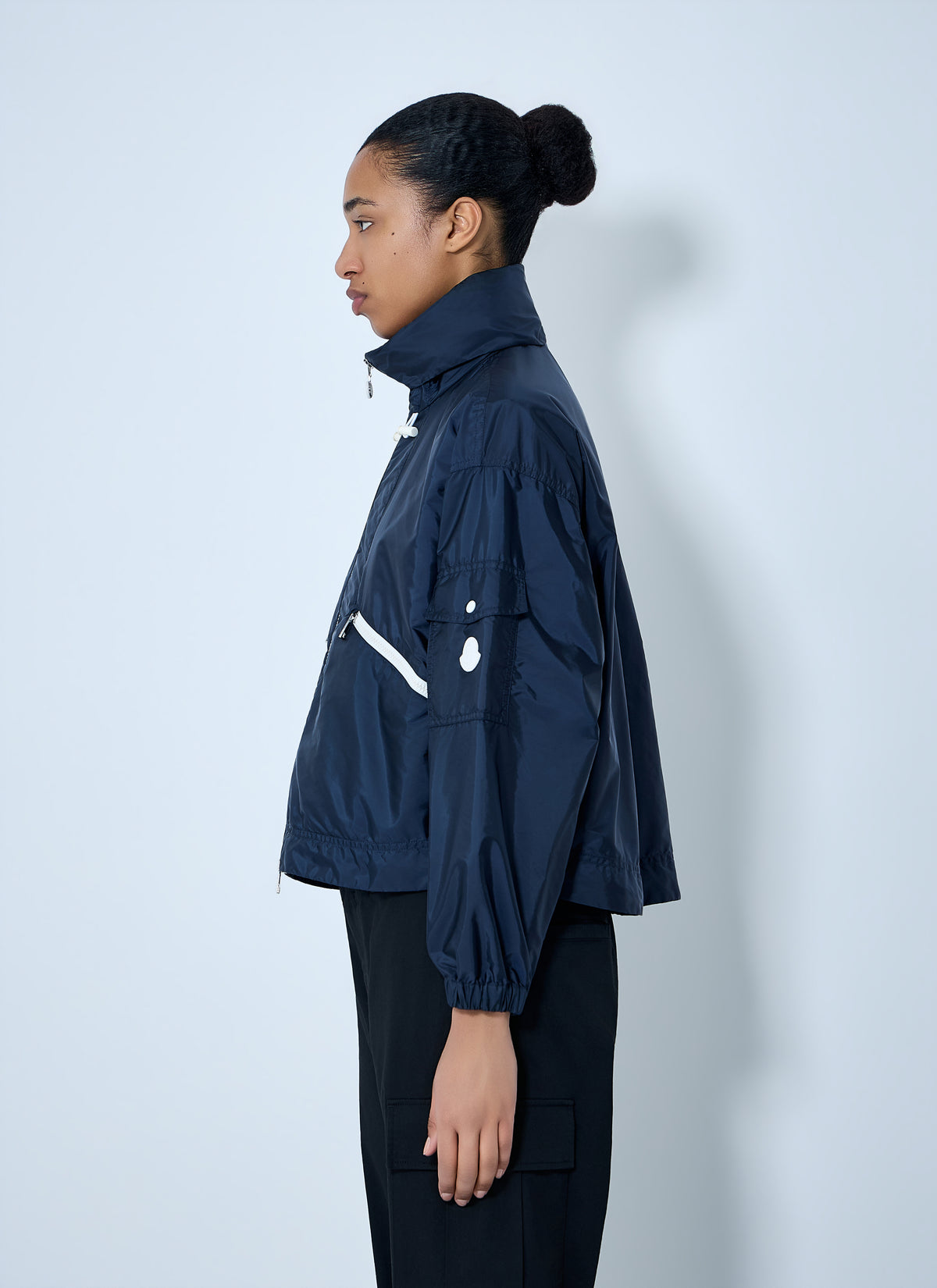 Moncler Women Marmacy Hooded Rain Jacket