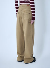 Moncler Women Utility Wide-Leg Trousers