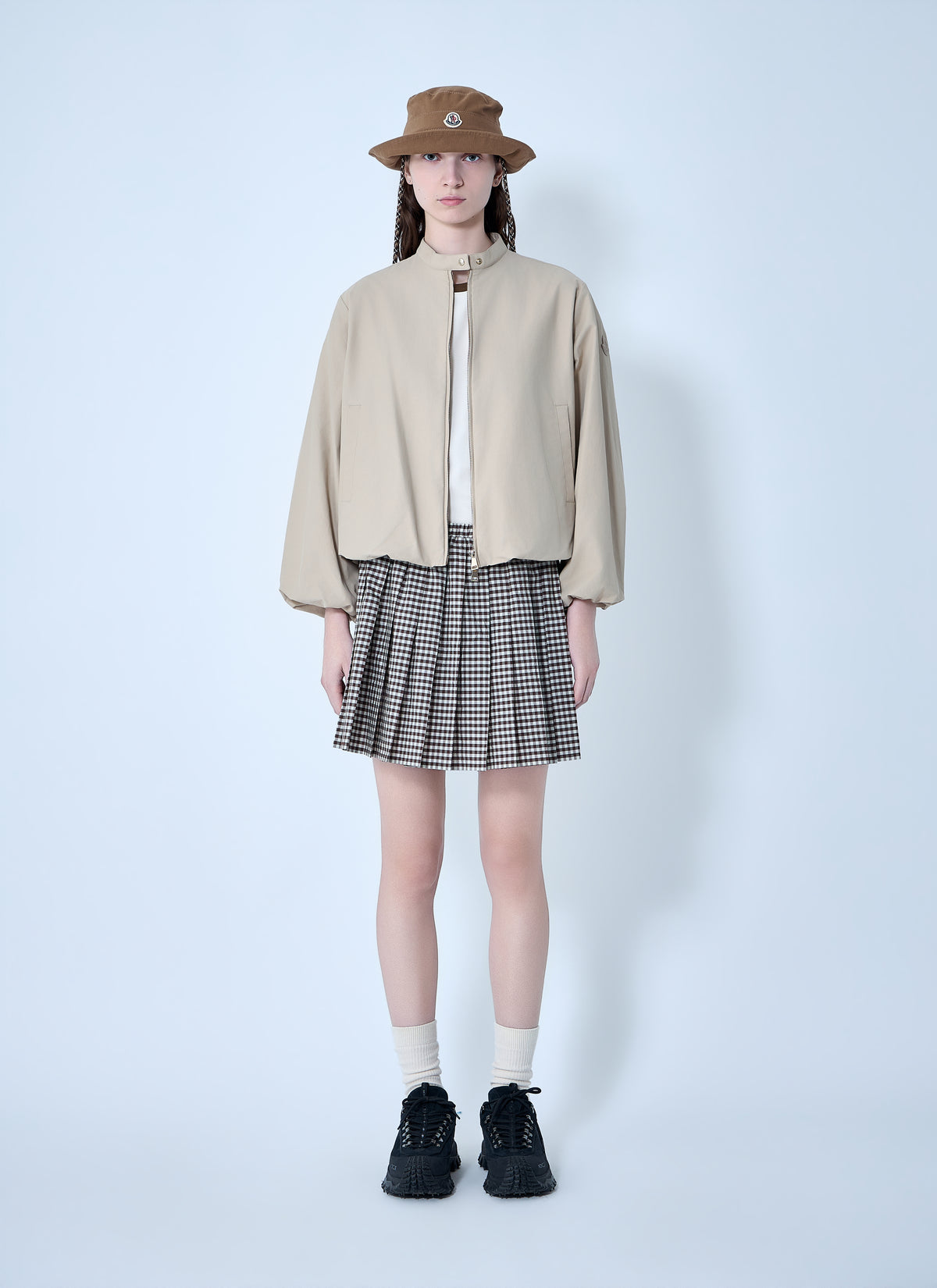 Moncler Moncler Women Pleated Mini Skirt