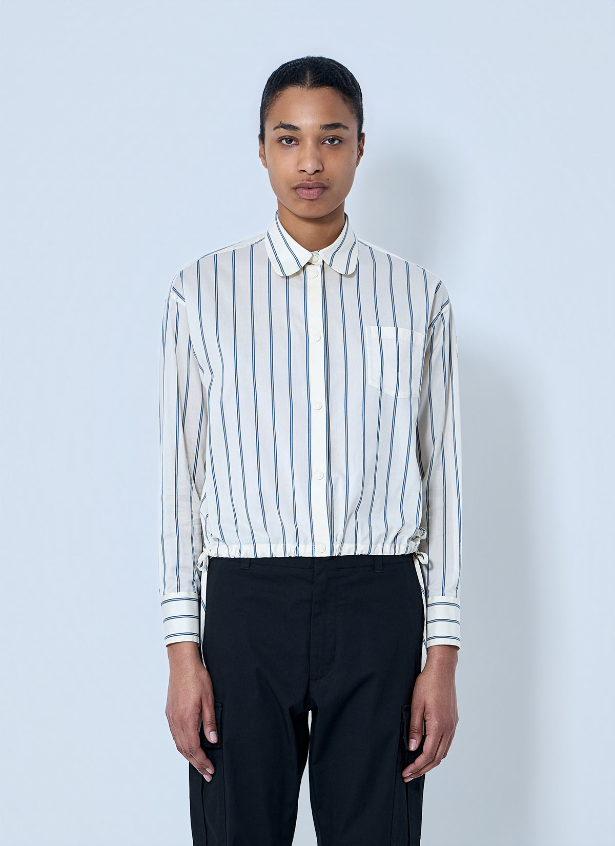 Moncler Moncler Women Striped Cotton Shirt