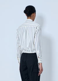 Moncler Moncler Women Striped Cotton Shirt