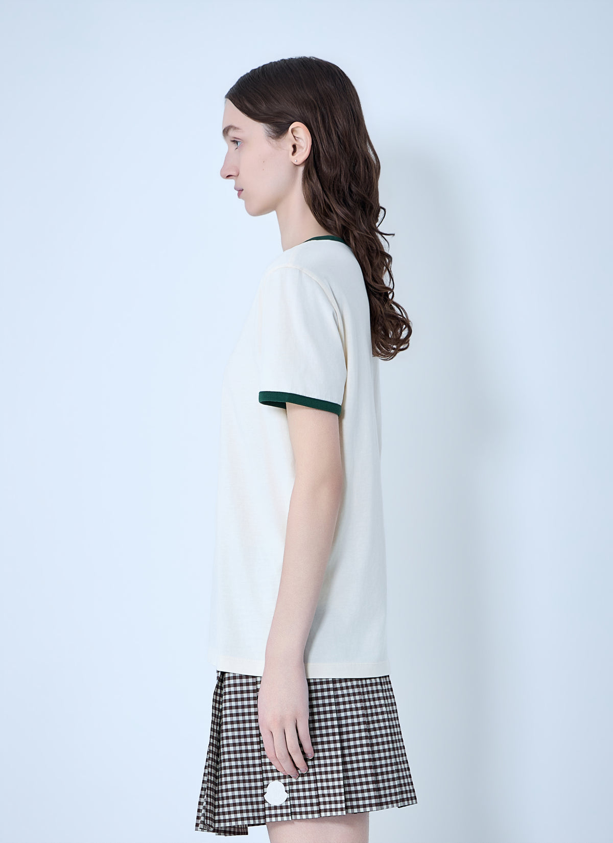Moncler Moncler Women Logo Print Cotton T-Shirt