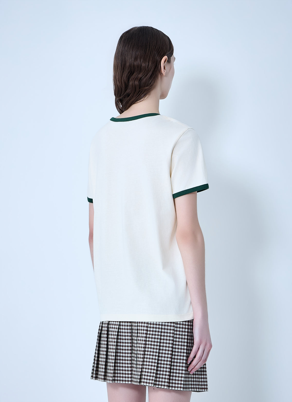 Moncler Moncler Women Logo Print Cotton T-Shirt