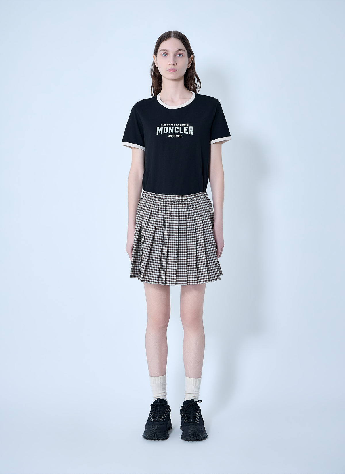 Moncler Moncler Women Cotton Jersey Logo T-Shirt