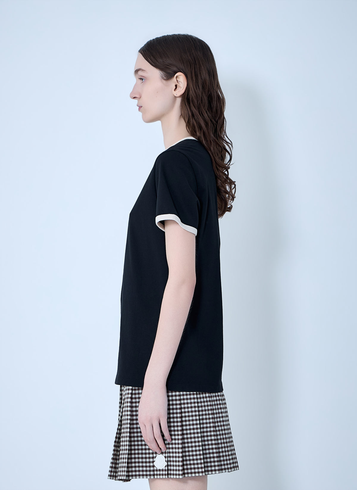 Moncler Moncler Women Cotton Jersey Logo T-Shirt