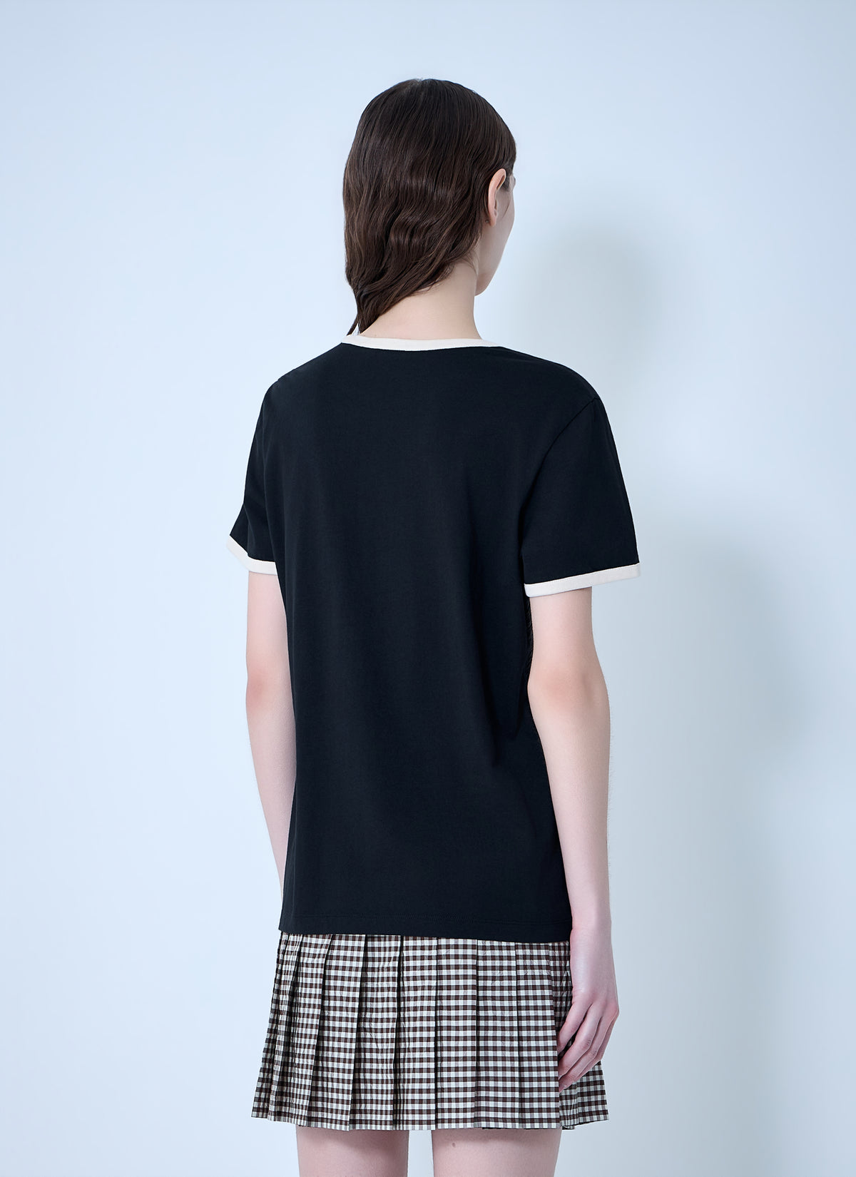 Moncler Moncler Women Cotton Jersey Logo T-Shirt