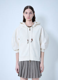 Moncler Moncler Women Hooded Zip-Up Sweatshirt