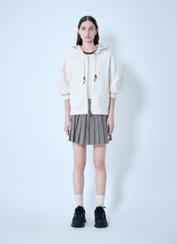 Moncler Moncler Women Hooded Zip-Up Sweatshirt