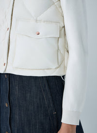 Moncler Moncler Women Diamond-Quilted Gilet