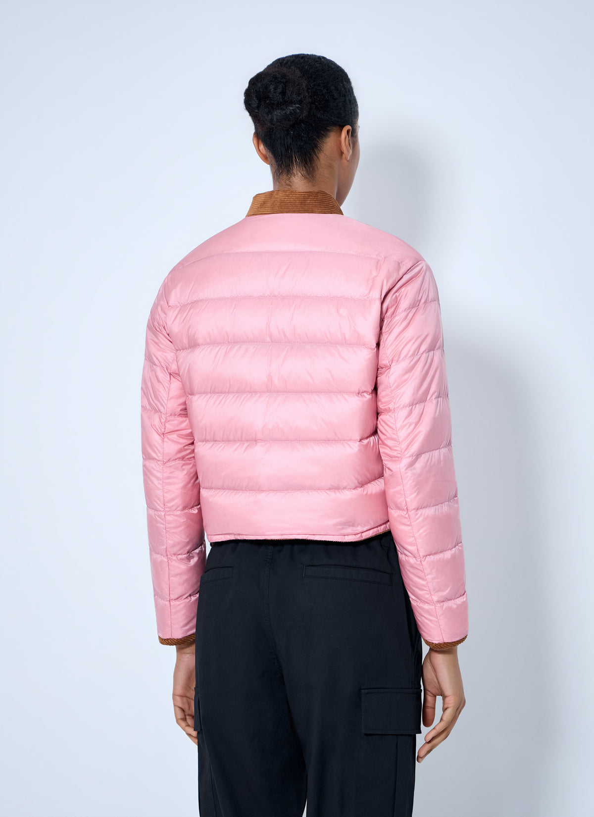 Moncler Women Blageon Corduroy Reversible Down Jacket