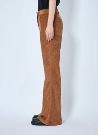 Moncler Women Corduroy Flared Trousers