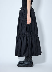 Moncler Moncler Women Tiered Maxi Skirt