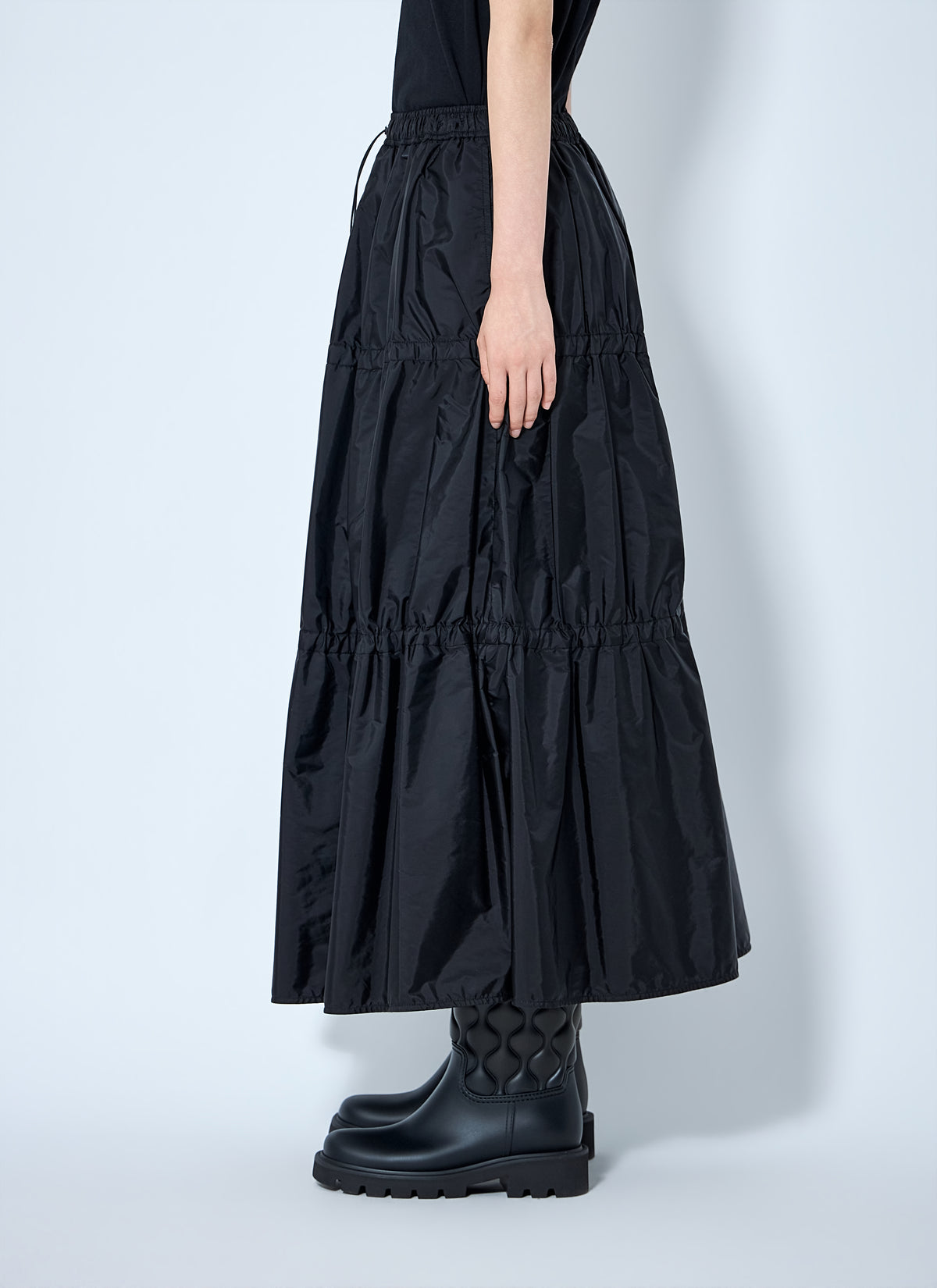 Moncler Moncler Women Tiered Maxi Skirt