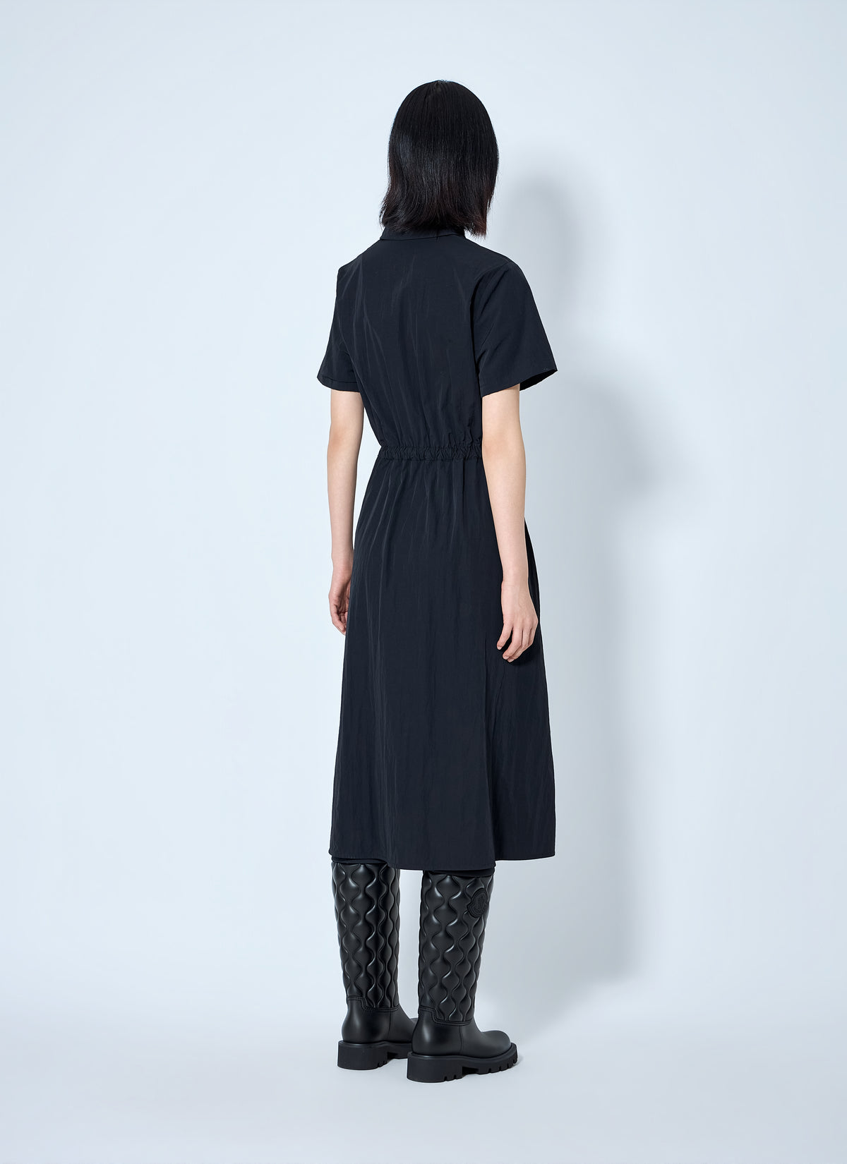 Moncler Women Short Sleeve Midi Dress
