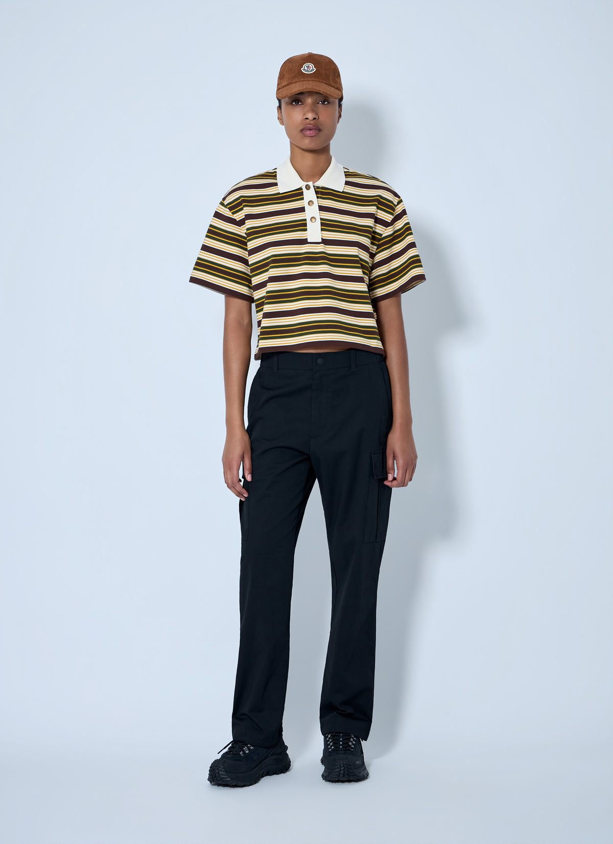 Moncler Women Striped Polo Shirt