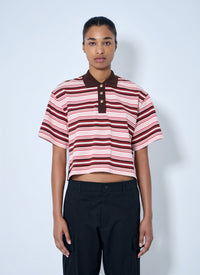 Moncler Moncler Women Striped Polo Shirt