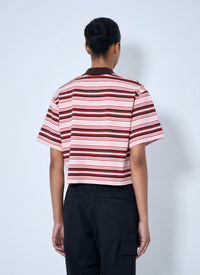 Moncler Moncler Women Striped Polo Shirt