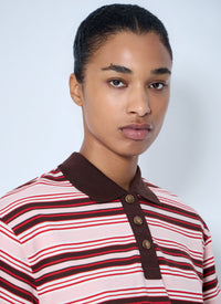 Moncler Moncler Women Striped Polo Shirt