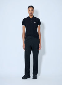 Moncler Moncler Women Piqué Polo Shirt With Logo Badge