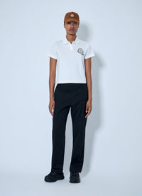Moncler Moncler Women Embroidered Logo Polo Shirt