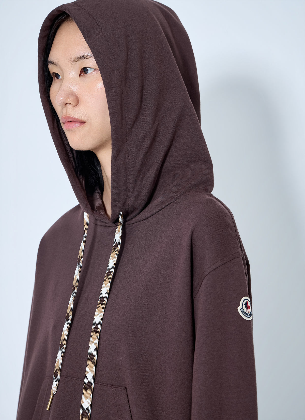 Moncler Moncler Women Hooded Sweatshirt With Contrast Drawstrings