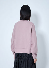 Moncler Moncler Women Logo Embroidered Sweatshirt