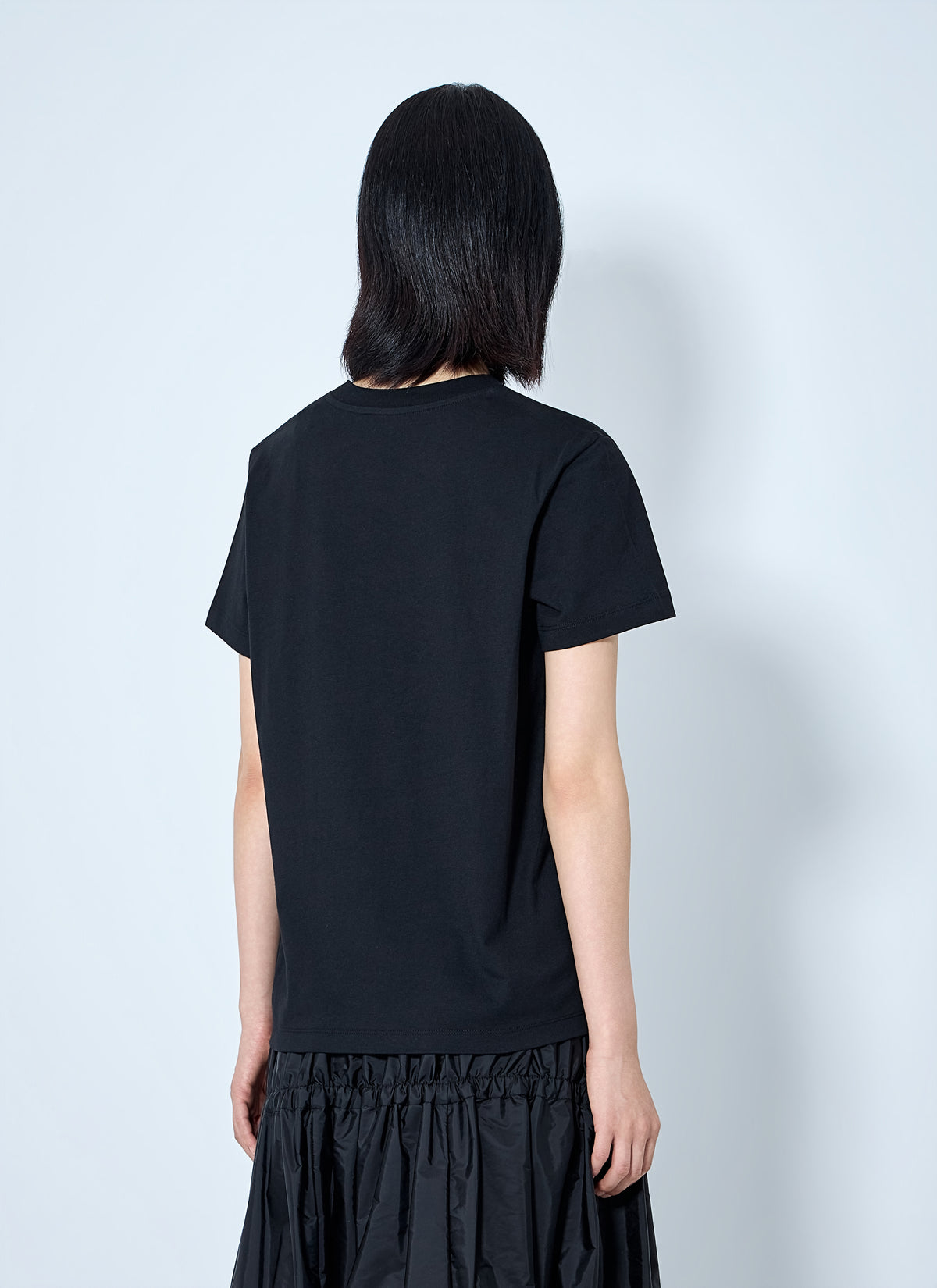 Moncler Women Logo Embroidered T-Shirt